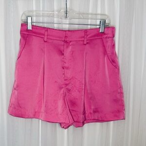 Impressions Pink High Waist Shorts